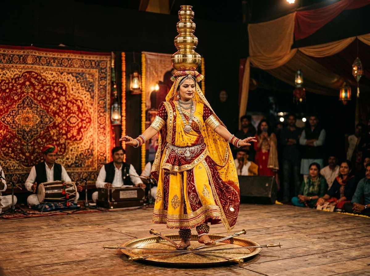 Bhavai Pot Balancing Dance